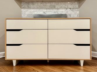 IKEA Mandal 6-Drawer Dresser - Solid Birch (Discontinued)