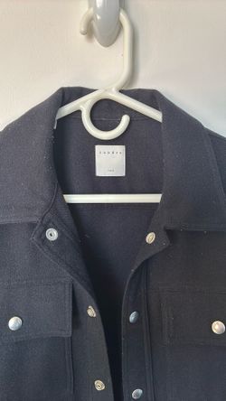 Sandro Paris Wool Black Jacket