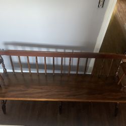 Antique Wooden Bench