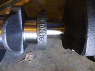 Chevrolet Original 327 Cast Iron Crankshaft Standard (contact info removed)A