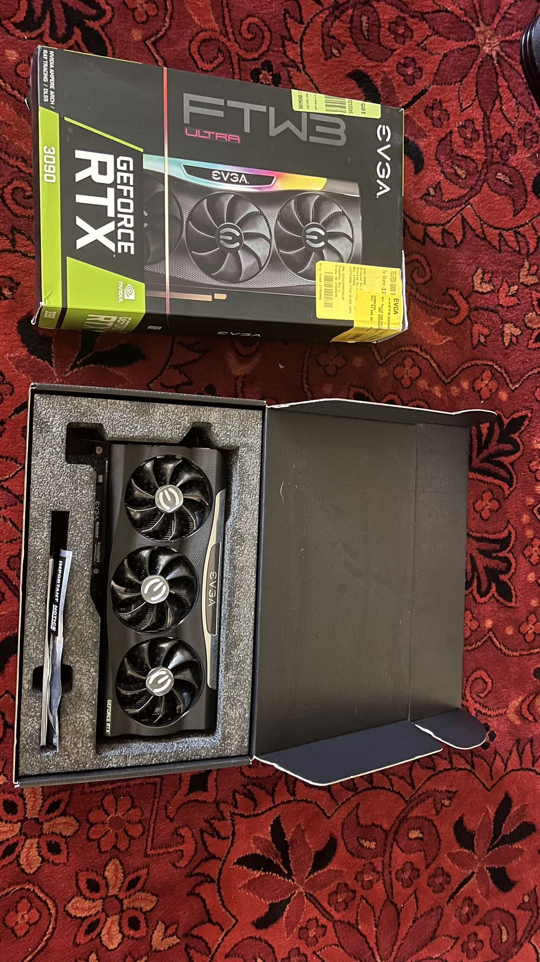 RTX 3090 FTW3 EVGA 24GB GPU