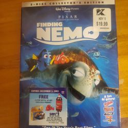 New 2 Disc Walt Disney Collection Finding Nemo 