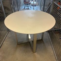 Table With Metal Base