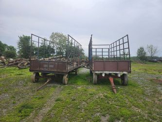 Hay wagons