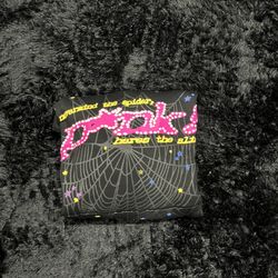 Black n Pink spider hoodie