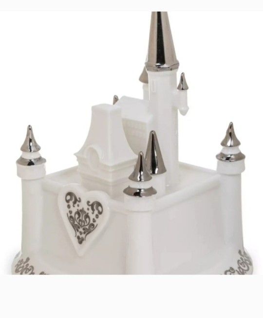 Disney Fairy Tale White Porcelain Wedding Cake Topper