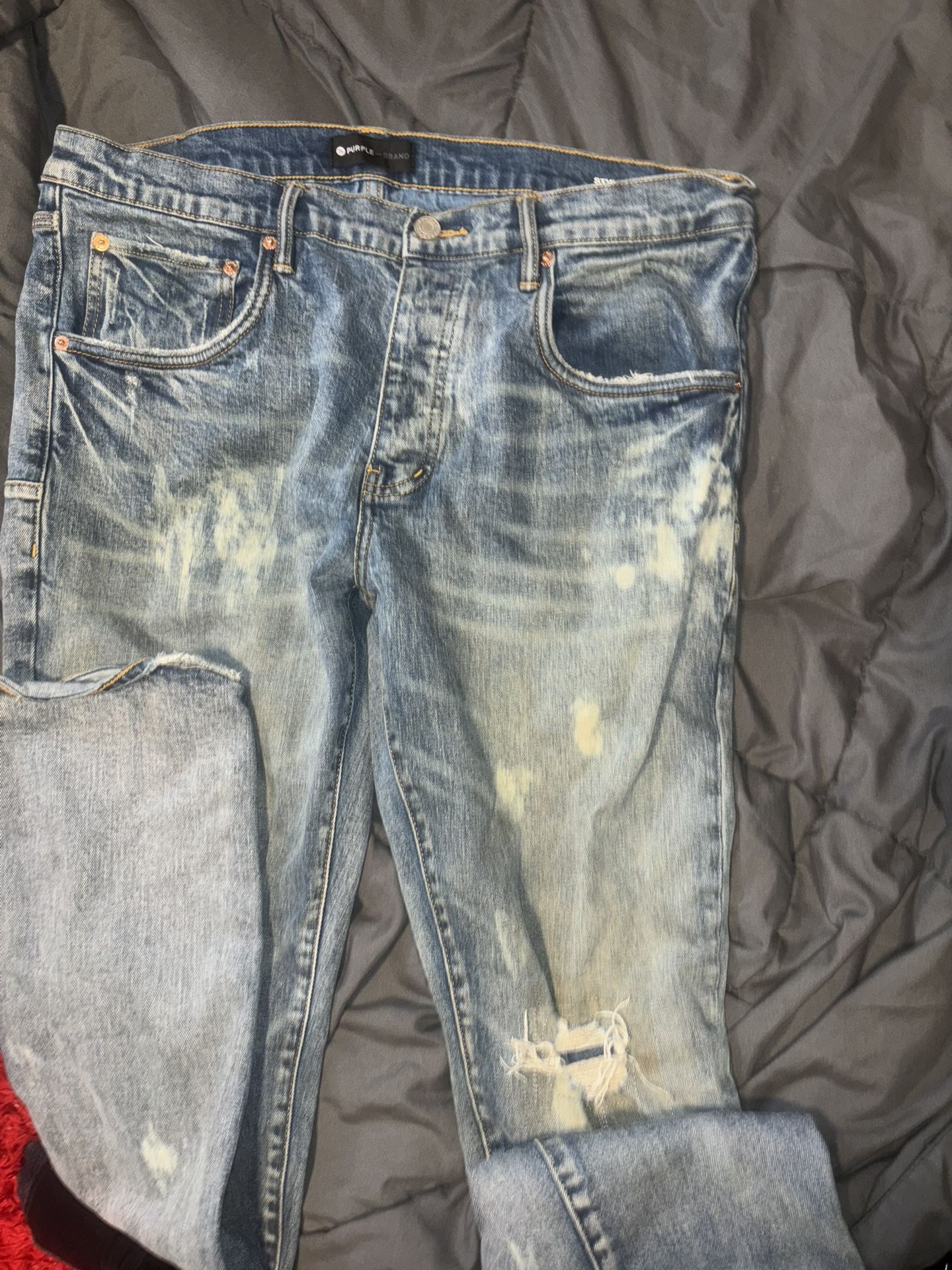 Size 34/36 Purple Jeans