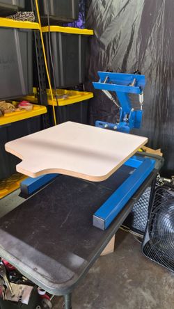 18" x 21" Large Screen Printing Press - Single Station