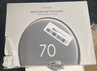 Google Nest Learning Thermostat 4th Generation