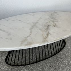 White Marble coffee table 