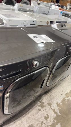 LG washer and gas dryer