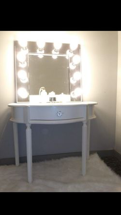 Vanity desk MIRROR!!FREE CHICAGO DELIVERY @@ PROFESSIONAL LED MIRROR WITH LIGHTS $175