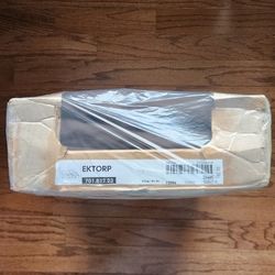 IKEA EKTORP slipcover for loveseat/sofa with chaise

discontinued color: Svanby Brown

Item Number 701.832.23 
