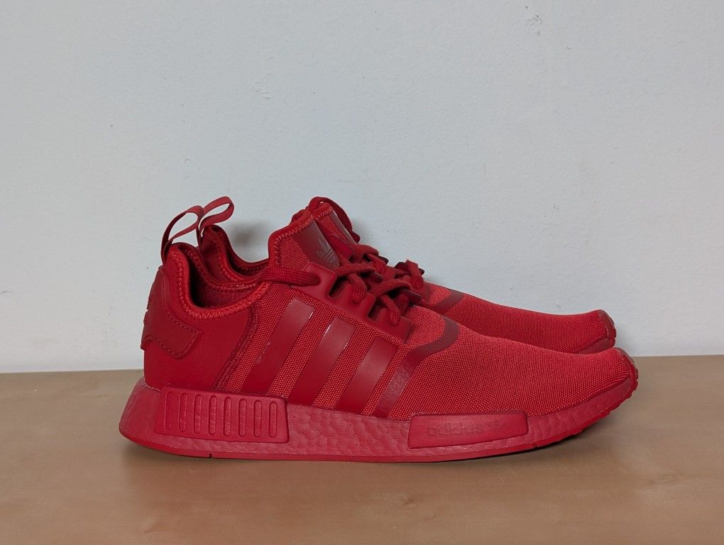 Adidas NMD_R1 Scarlet Red Sneakers FV9017 Men's Size