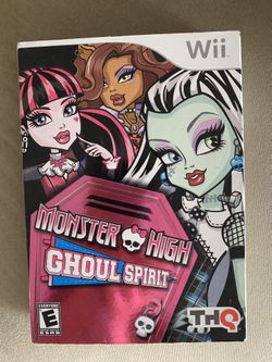 Monster High Ghoul Spirit Wii Video Game