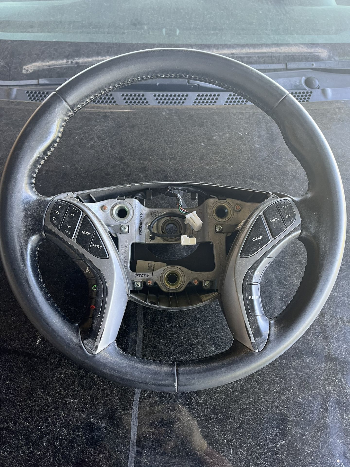 2014 Hyundai Elantra Steering Wheel