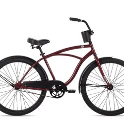 GOOD  VIBRATIONS 26" MENS CRUISER BIKE, CINNAMON METALLIC