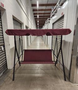 Outdoor Patio Swing w/ Canopy – Excellent Condition – Super Clean!