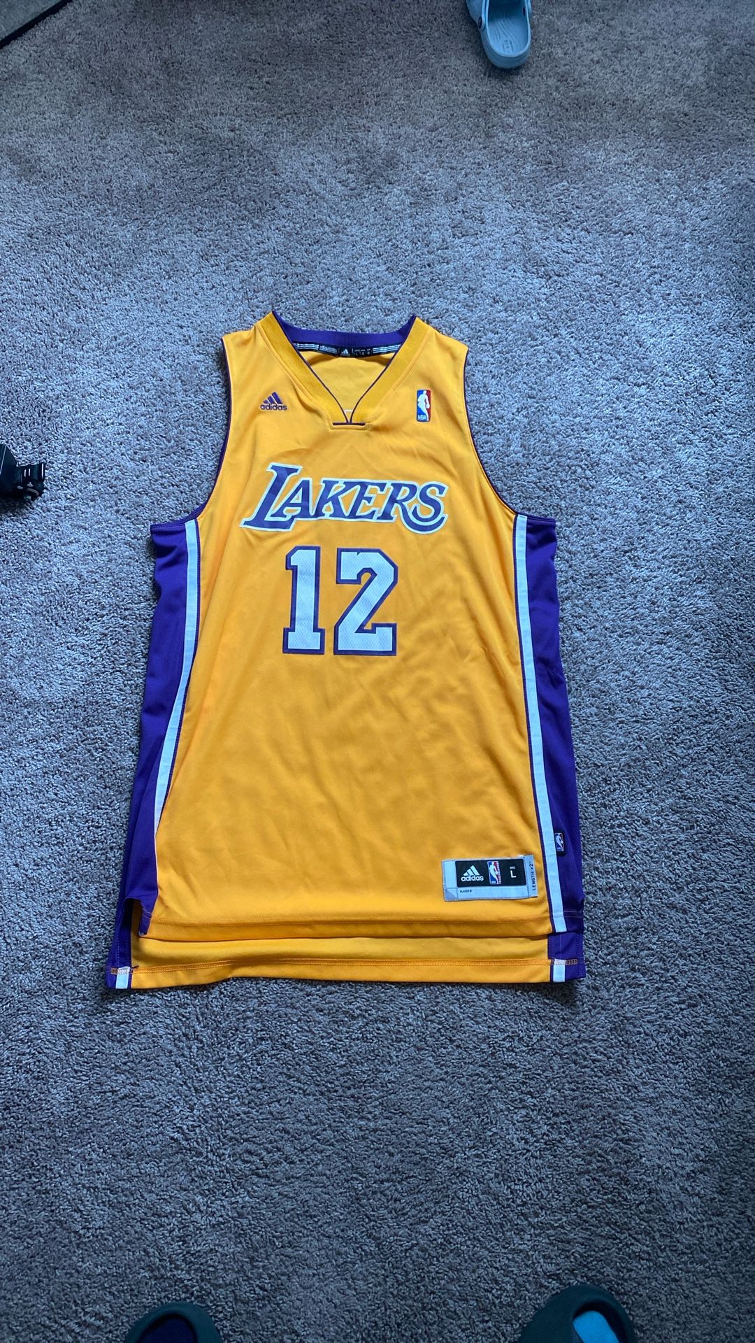Adidas Los Angeles Lakers Dwight Howard Jersey