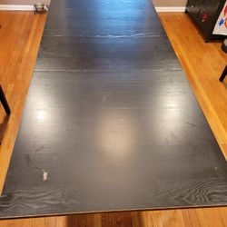 Ikea Black Dining Table And Chairs
