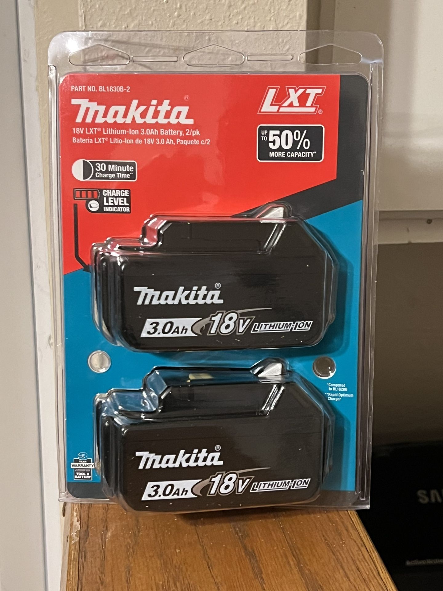 Makita Battery’s 🔋🔋 3.0 AH Pack Brand New.!