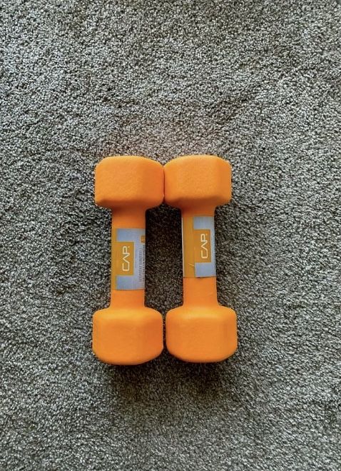 CAP Neoprene Dumbbells 8 LB (SDN5-008) Set