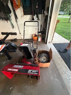 Craftsman electric snow blower