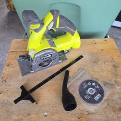 ONE+ 18V Cordless 3-3/8 in. Multi-Material Plunge Saw (Tool Only) P555