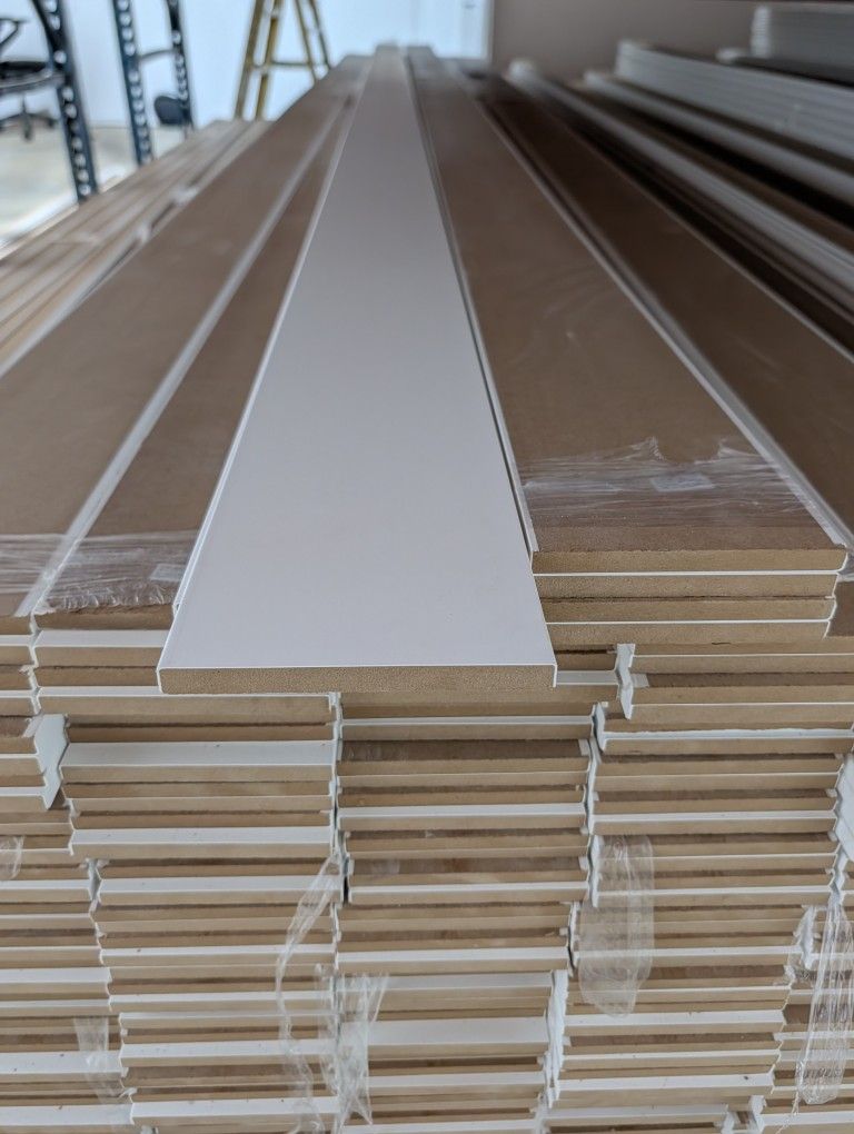5 1/2" Square Flat Baseboard .88 Cents Per LFT