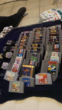 Nintendo games and controller