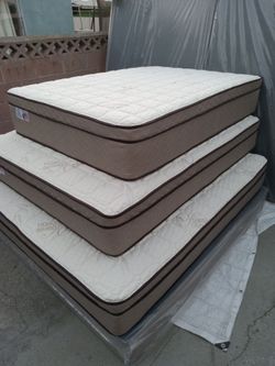 Queen Size Mattress Pillow Top new