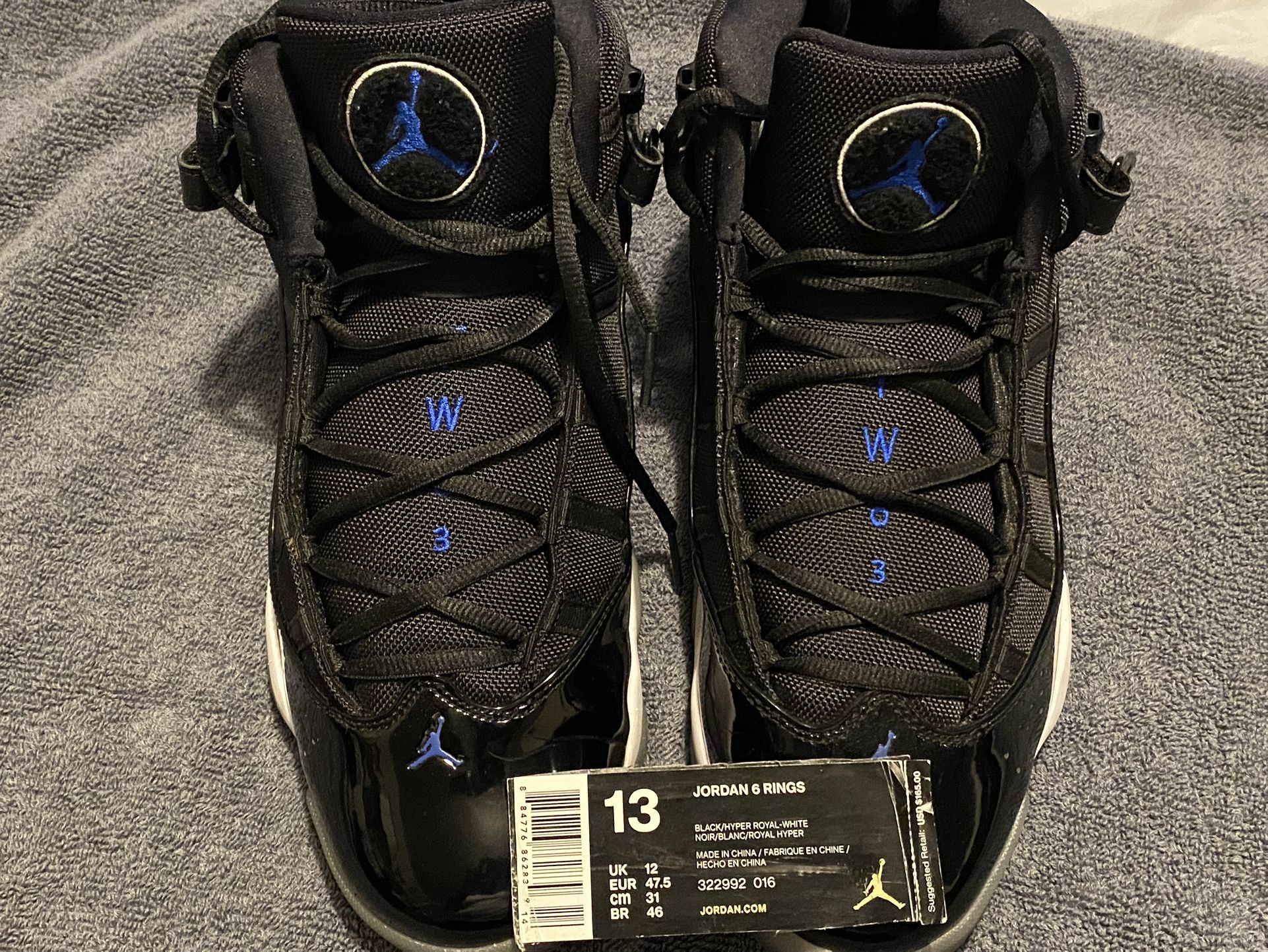 Jordan 6 RINGS THESE KICKS WILL MAKE U FEEL INVINCIBLE! Size 13 If U Ain’t Feeling These u Ain’t right!