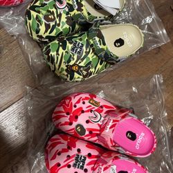 Bape Crocs 