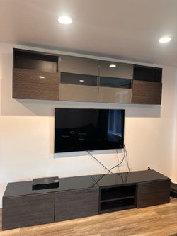 IKEA  Wall CABINETS SET+ 3D TV