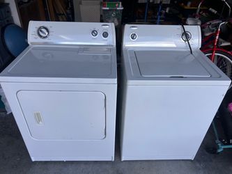 Washer and dryer