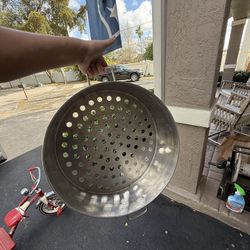 Large Commercial Stainless Steel Collander Strainer Large For Potatoes Seafood Lobster Etc