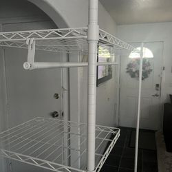 5 Tier Garment Shelving Rack (including Cloth Cover