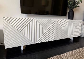 West Elm 68" Media Console – White