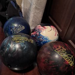 Used Spare Bowling Balls