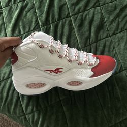Reebok question Mid Red Toe