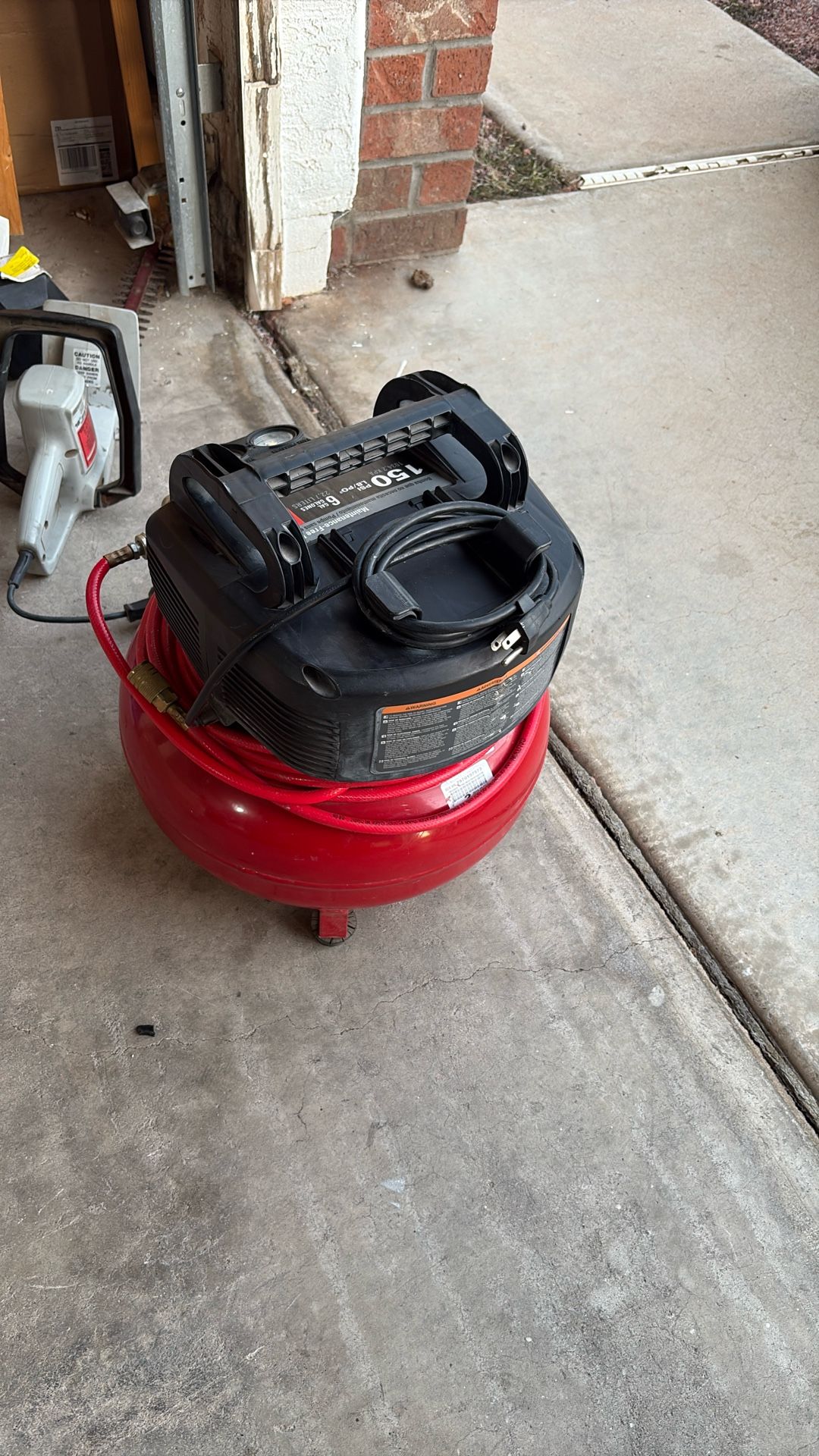 Porter Cable air compressor 