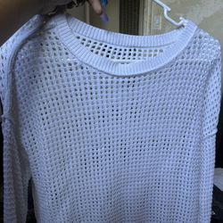 See Thru Mess Sweater 