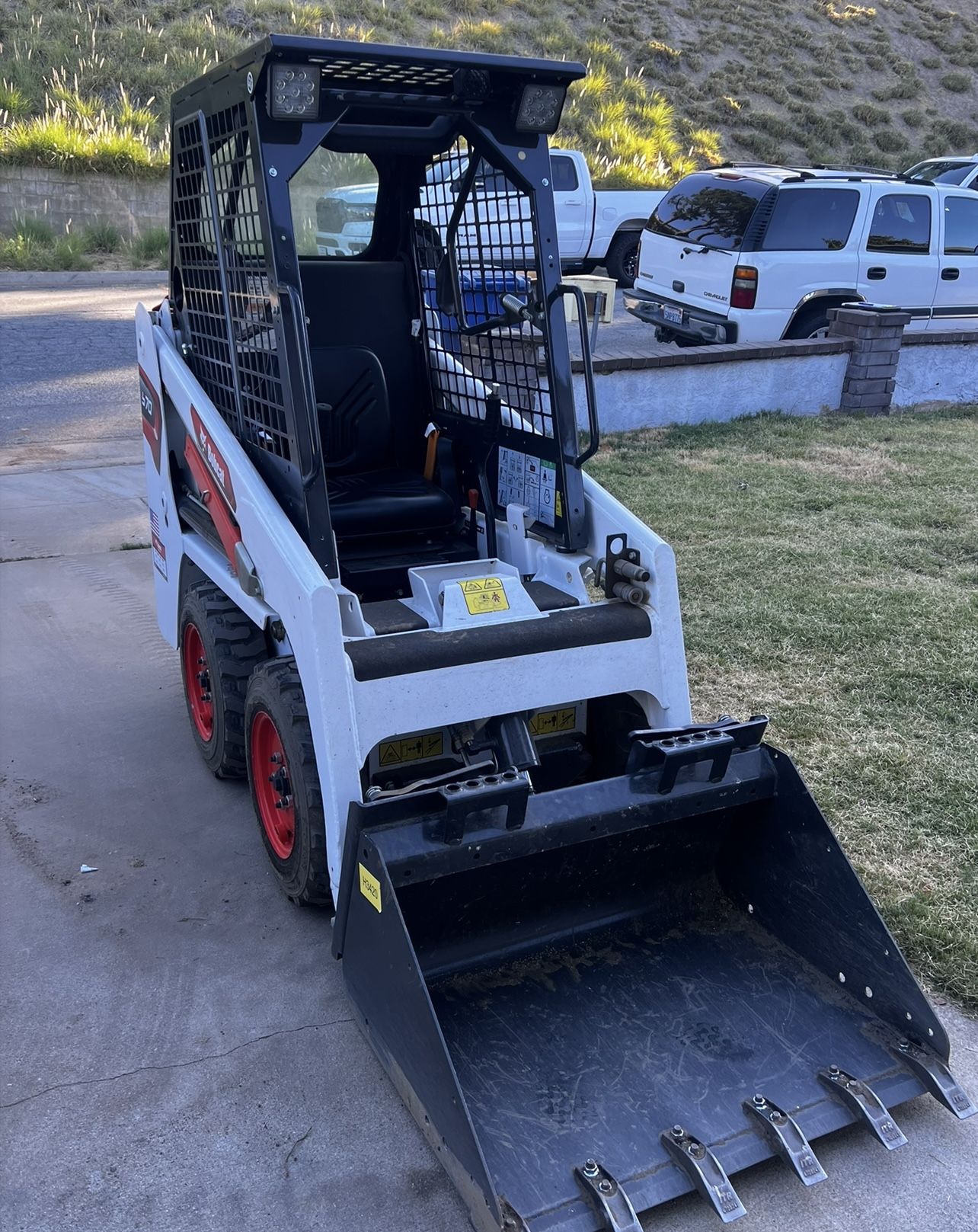 Bobcat Skid Steer Loaded
