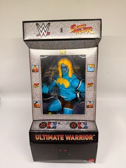 WWE Elite Collection X Street Fighter Series #3 Ultimate Warrior As Blanka (Blue)