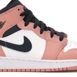 Like New Nike Air Jordan 1 Mid GS  sneaker. 