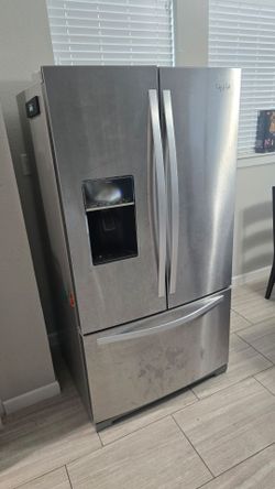 Whirlpool French Door Refrigerator Stainless Steel