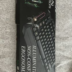 RGB Keyboard And Wireless Mouse