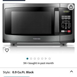 NEW Toshiba Countertop Microwave (Still in box)