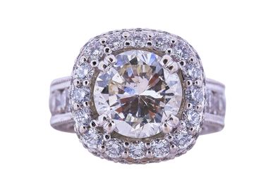 Diamond Ring Custom Made NOT LAB GROWN