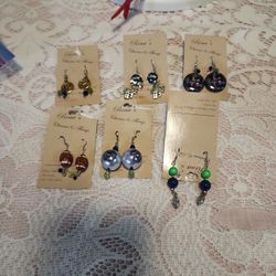Seahawks Earrings Going Fast